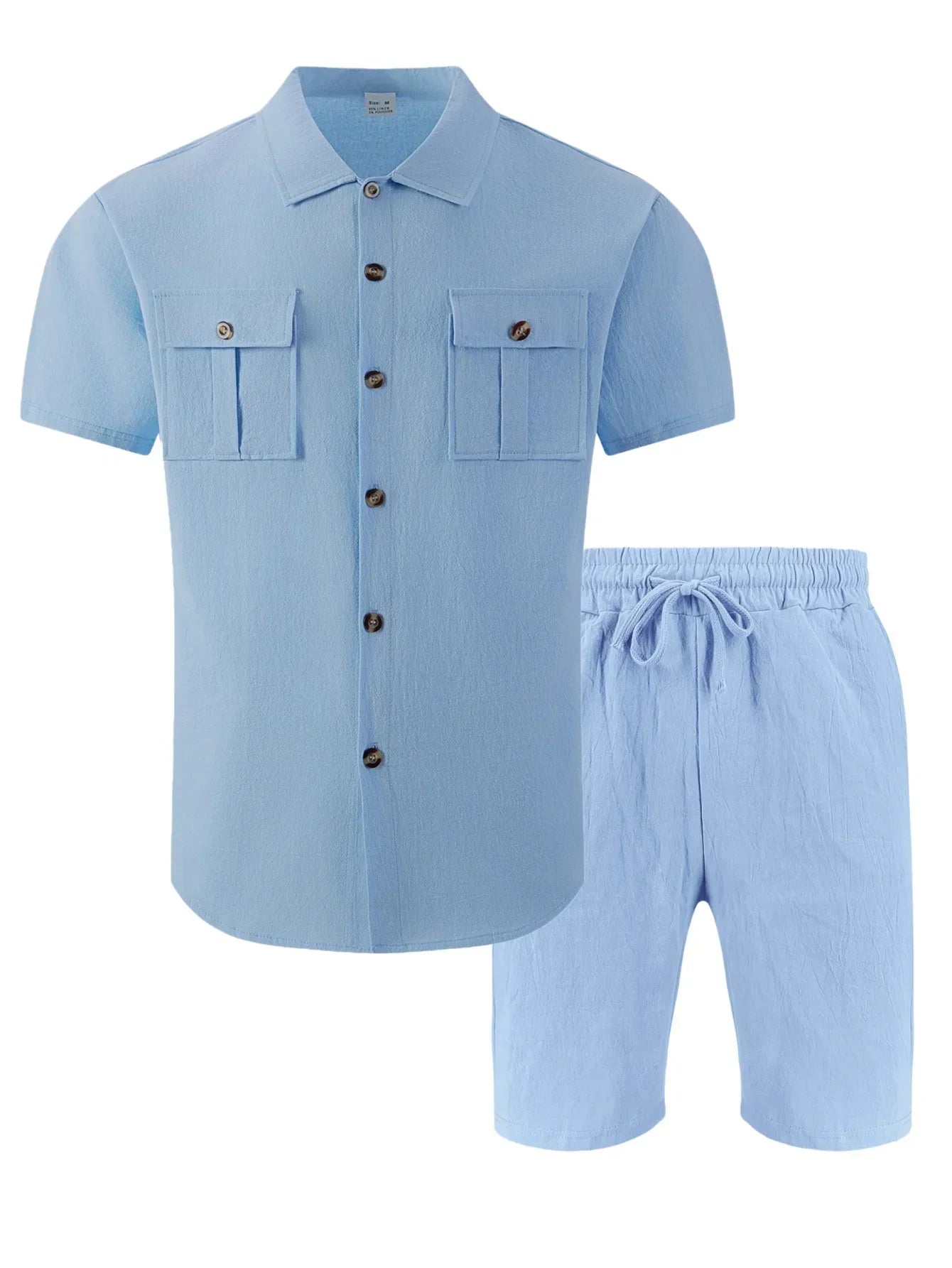 Gabin | Ensemble Chemise et Short en Lin
