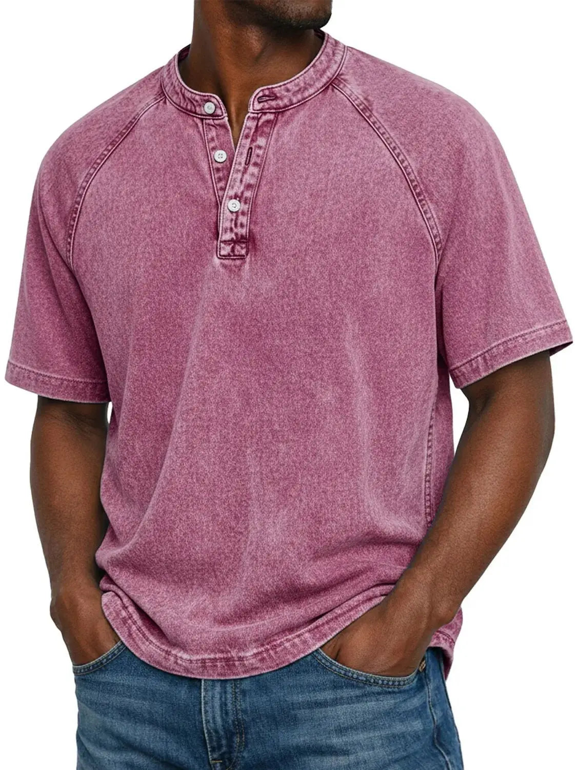 Malo | Chemise Henley Vintage