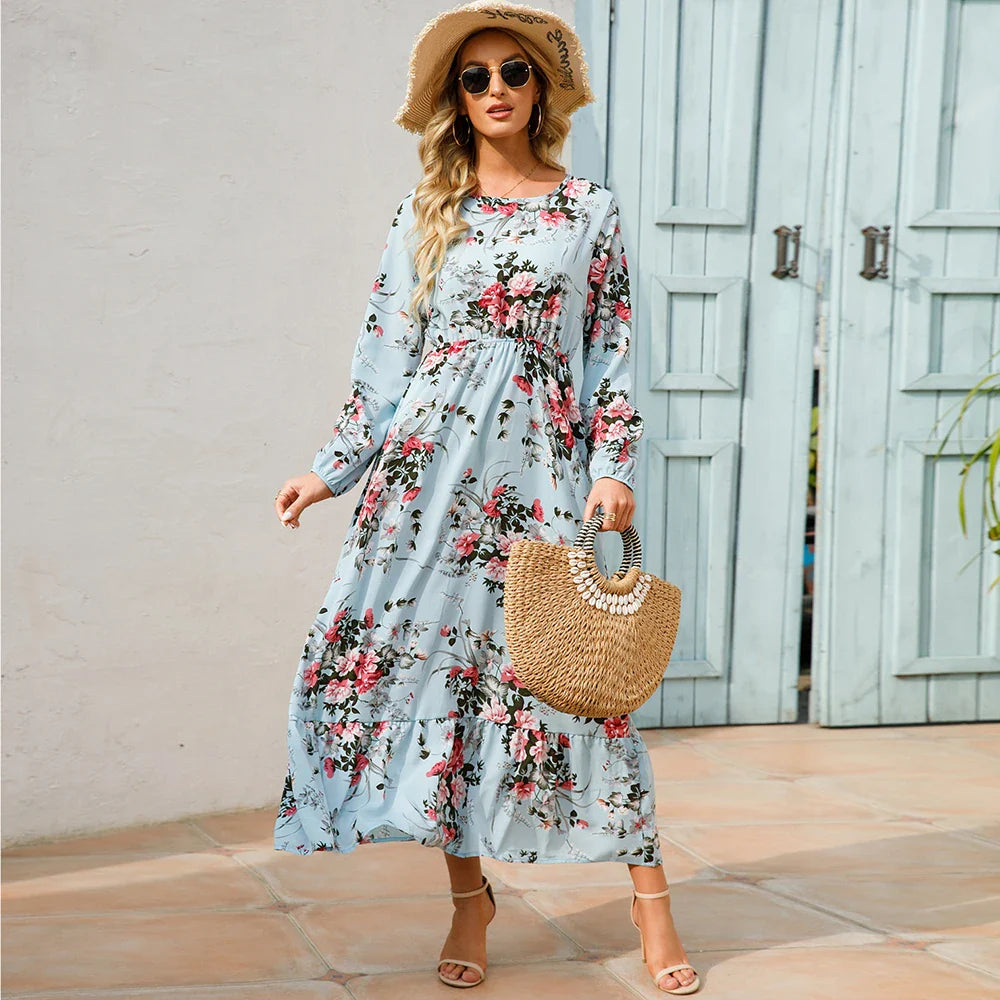 Britt | Robe Maxi d'Été