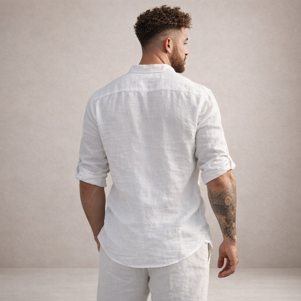 Maël | Chemise en Lin Élégante