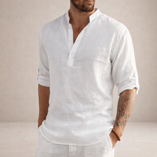 Maël | Chemise en Lin Élégante