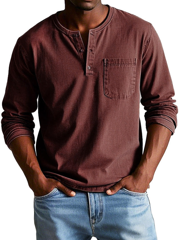 Nolhan | Chemise Henley Signature