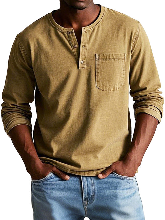 Nolhan | Chemise Henley Signature