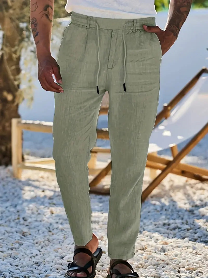 Mervain | Pantalon Décontracté Naturel