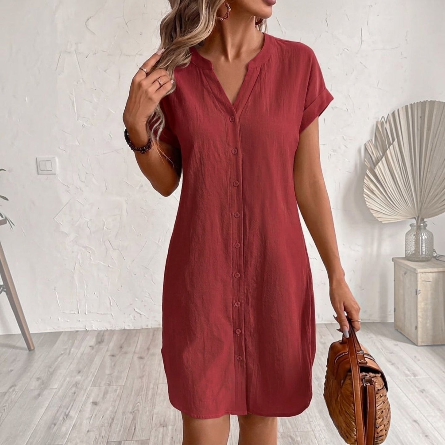 Ysée | Robe Chemise Fluide Boutonnée