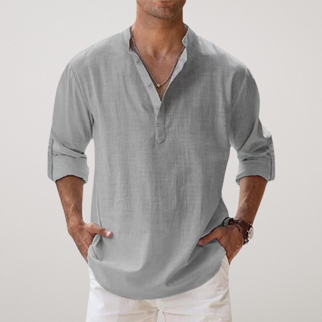 Maëlio | Chemise Col Tunisien Premium