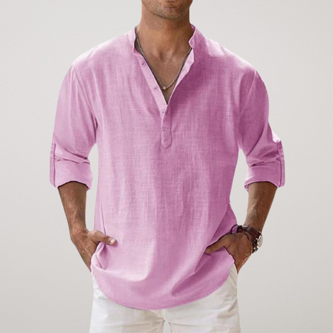 Maëlio | Chemise Col Tunisien Premium