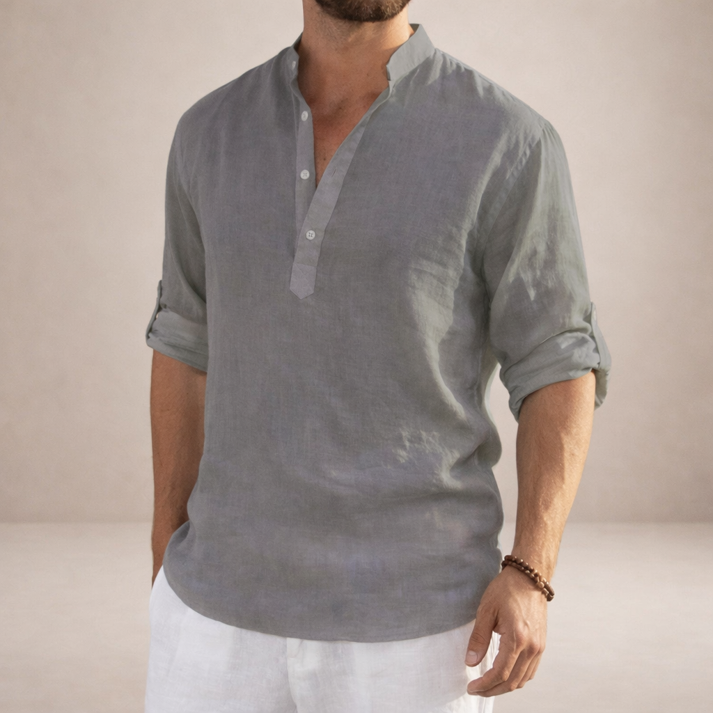 Maël | Chemise en Lin Élégante
