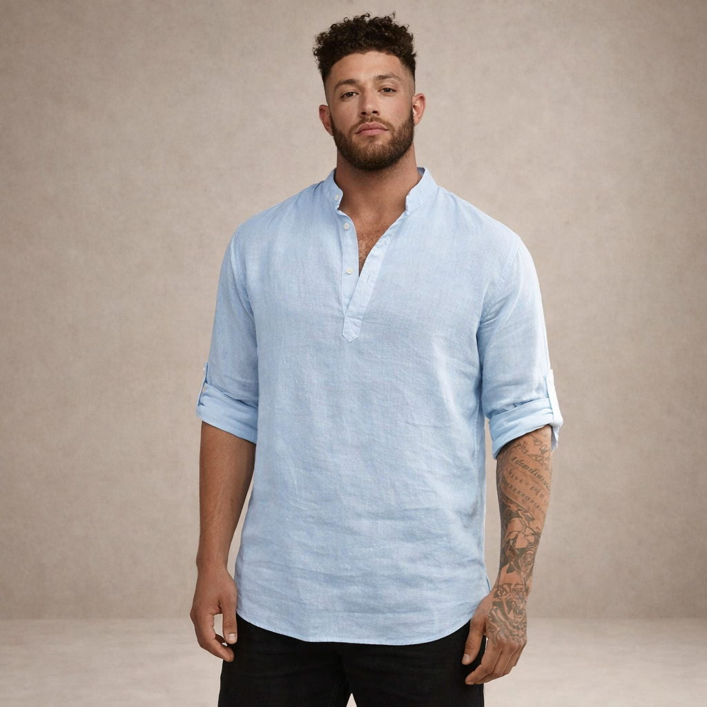 Maël | Chemise en Lin Élégante