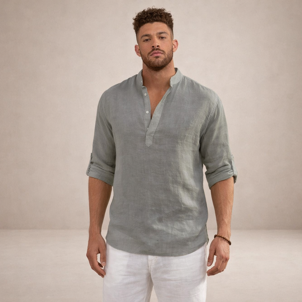 Maël | Chemise en Lin Élégante