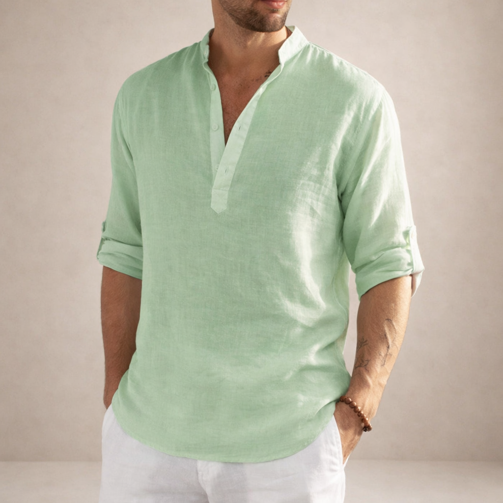 Maël | Chemise en Lin Élégante