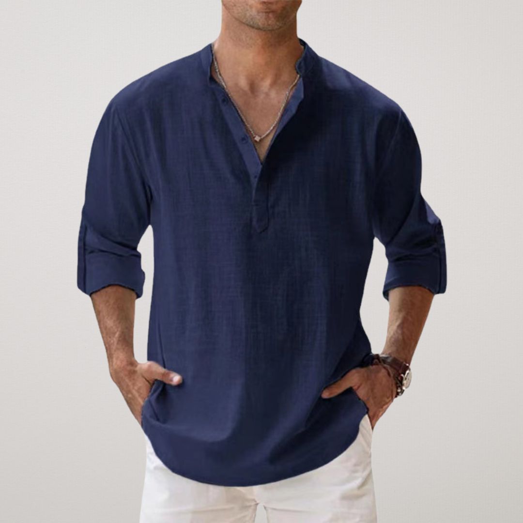 Maëlio | Chemise Col Tunisien Premium