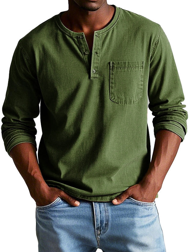 Nolhan | Chemise Henley Signature