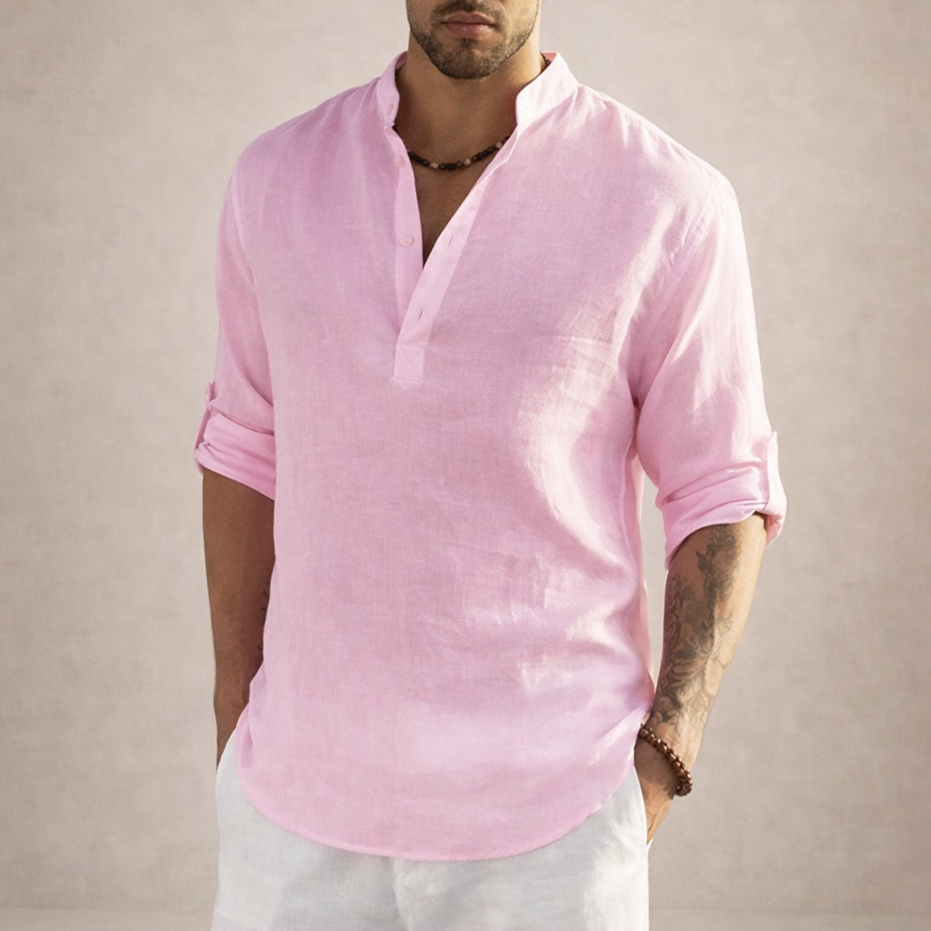 Maël | Chemise en Lin Élégante