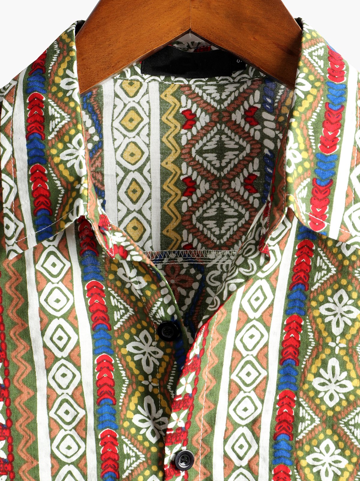 Marcevin | Chemise Homme Motifs Ethniques Vintage