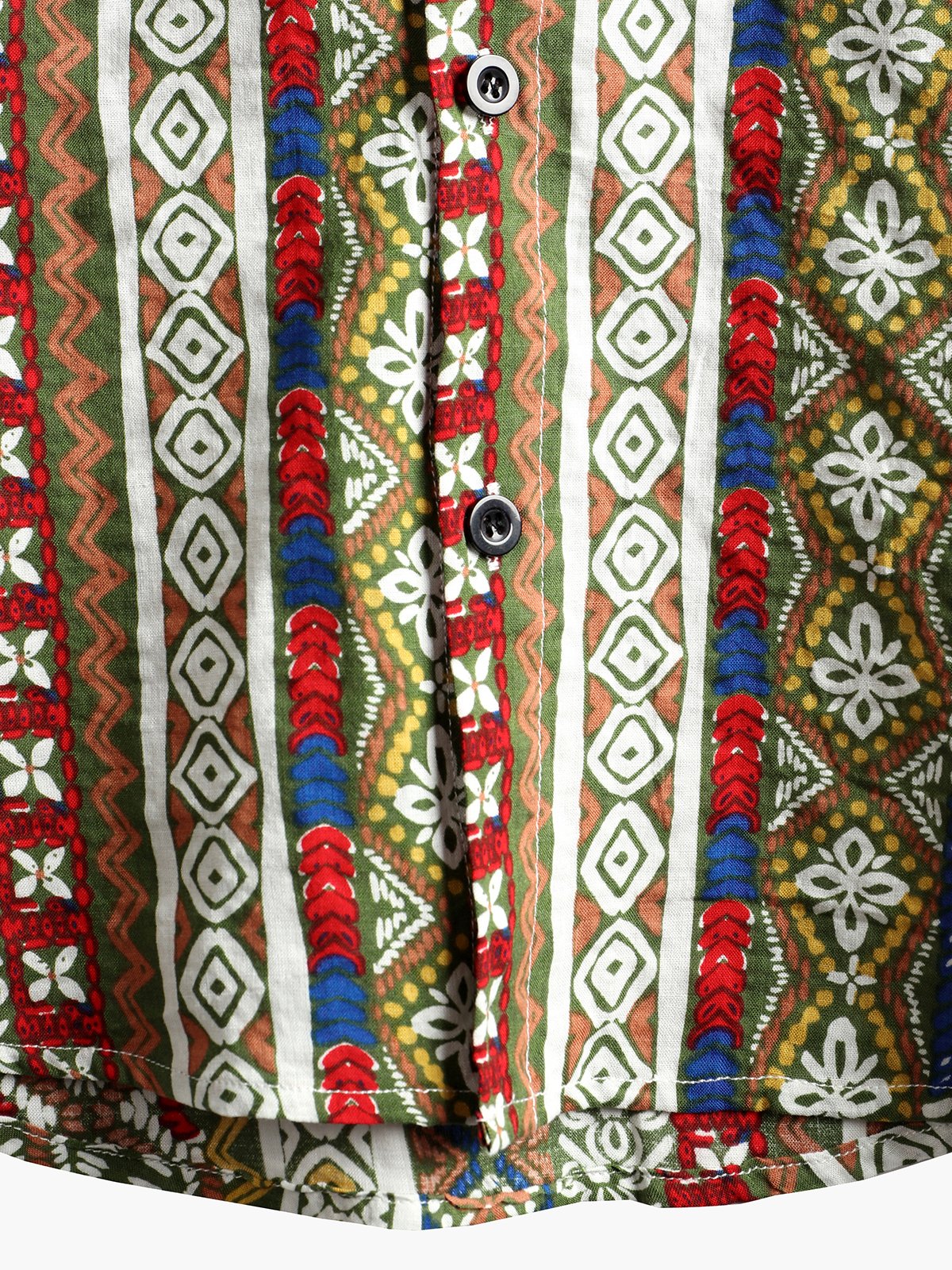 Marcevin | Chemise Homme Motifs Ethniques Vintage