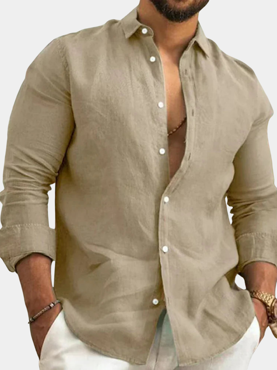 Amaury | Chemise Premium en Lin Mélangé