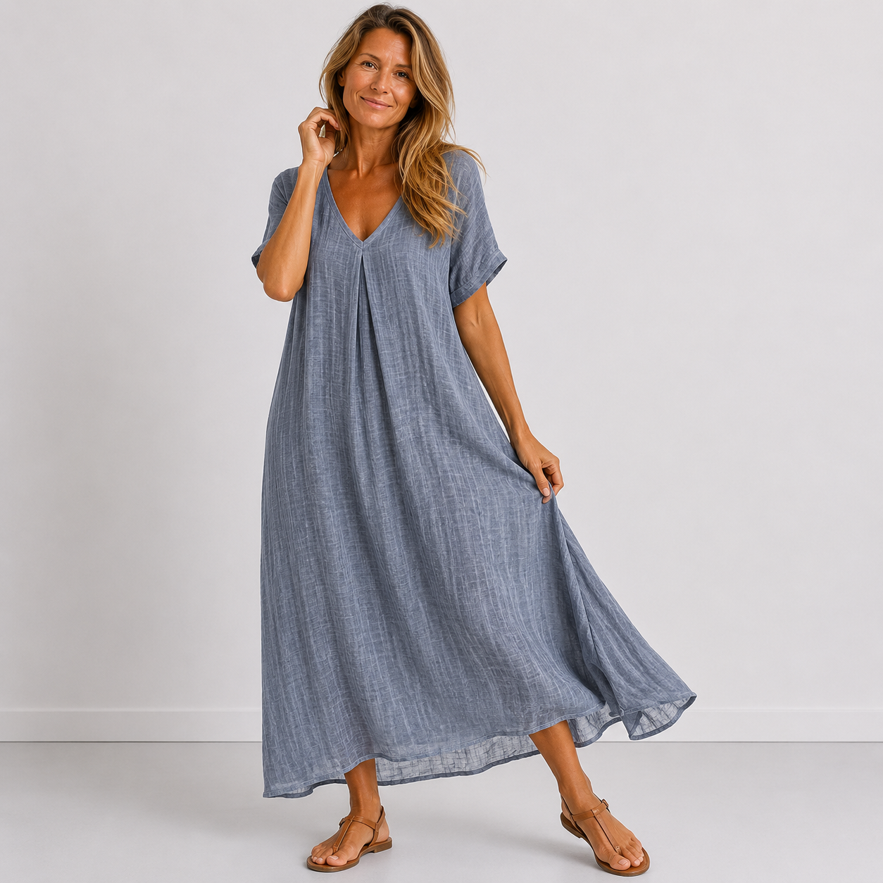 Élodine | Robe Longue Aérienne