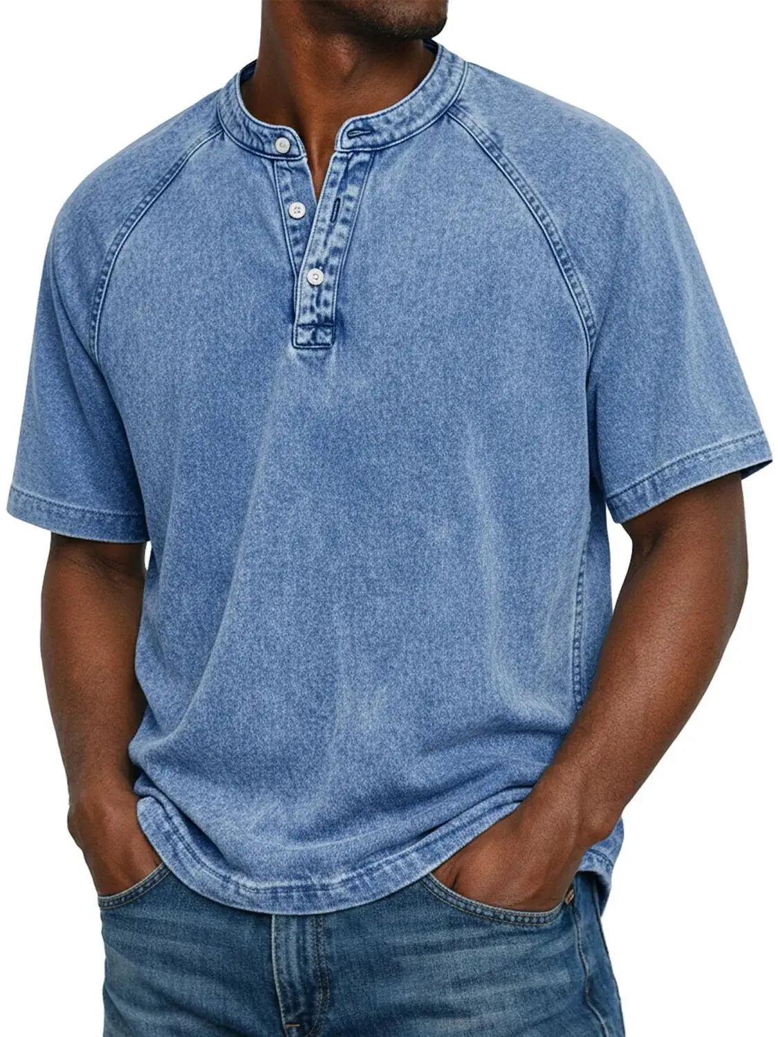 Malo | Chemise Henley Vintage