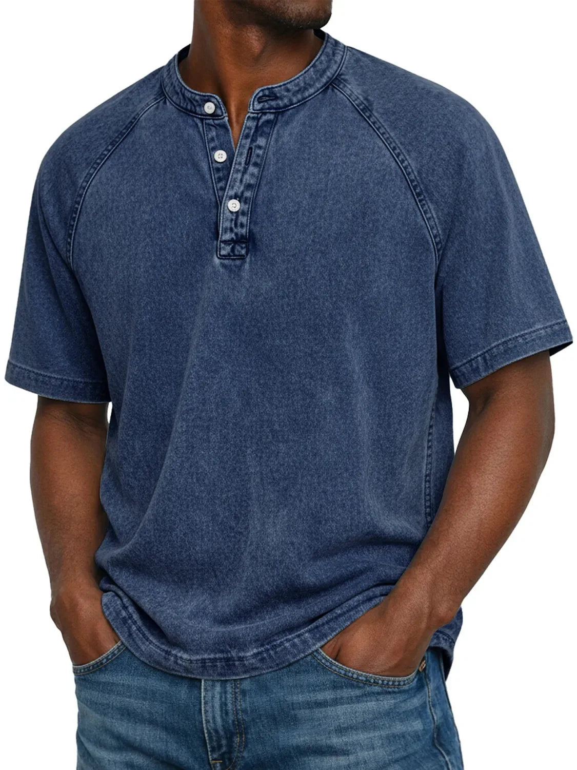 Malo | Chemise Henley Vintage