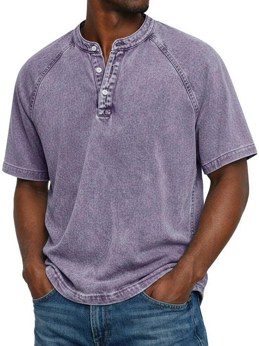 Malo | Chemise Henley Vintage