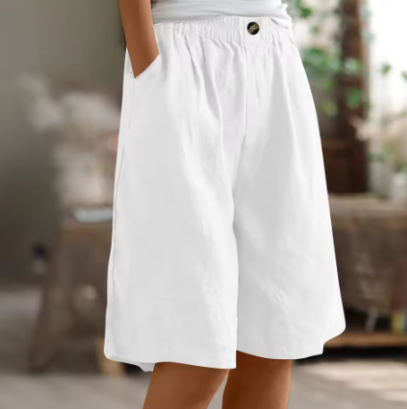 Évéline | Short Ample à Taille Élastique Confort