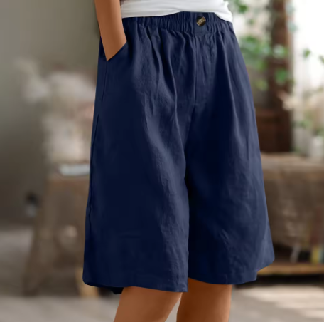Évéline | Short Ample à Taille Élastique Confort