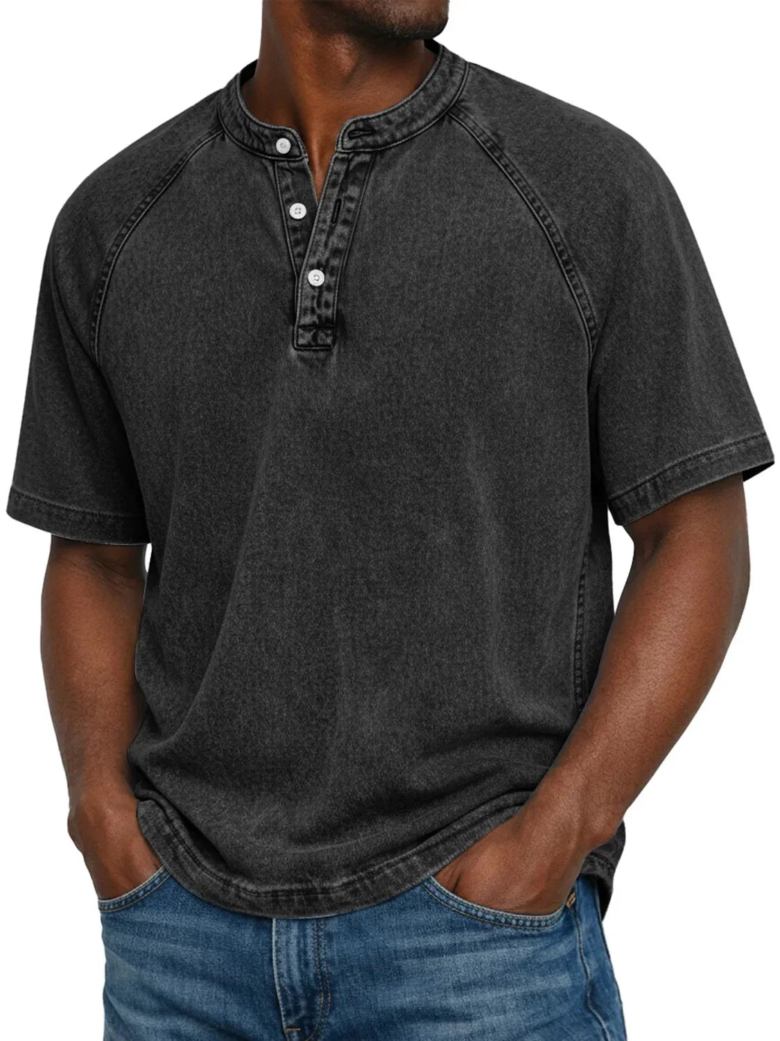 Malo | Chemise Henley Vintage