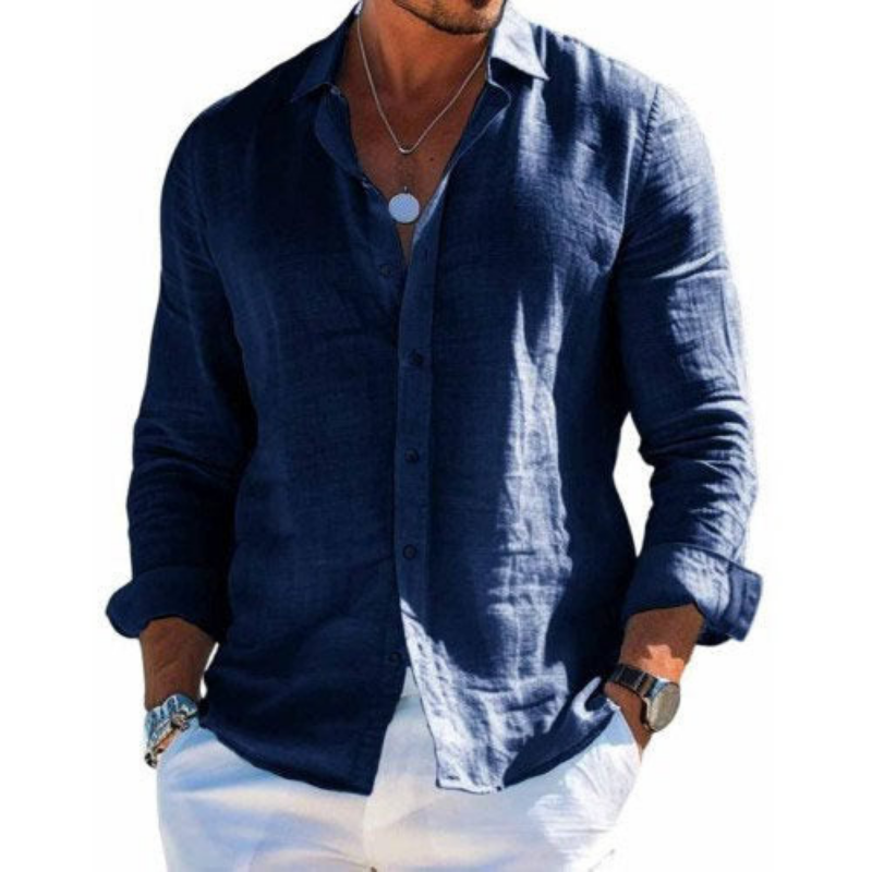 Éloan | Chemise en Lin Élégante