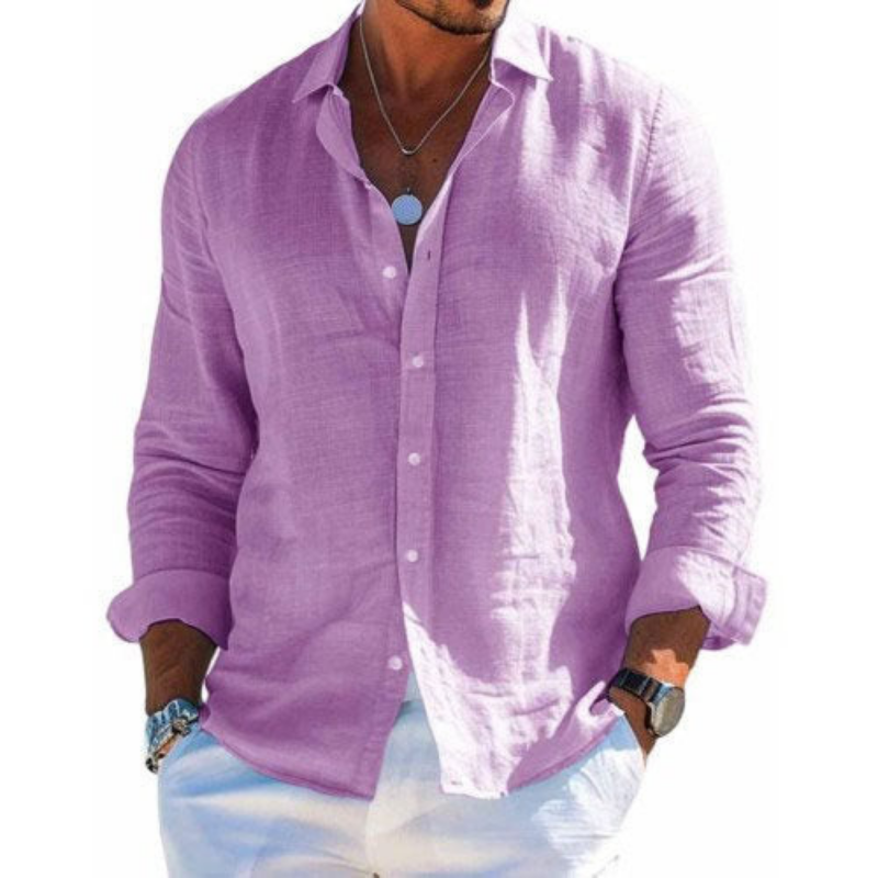 Éloan | Chemise en Lin Élégante