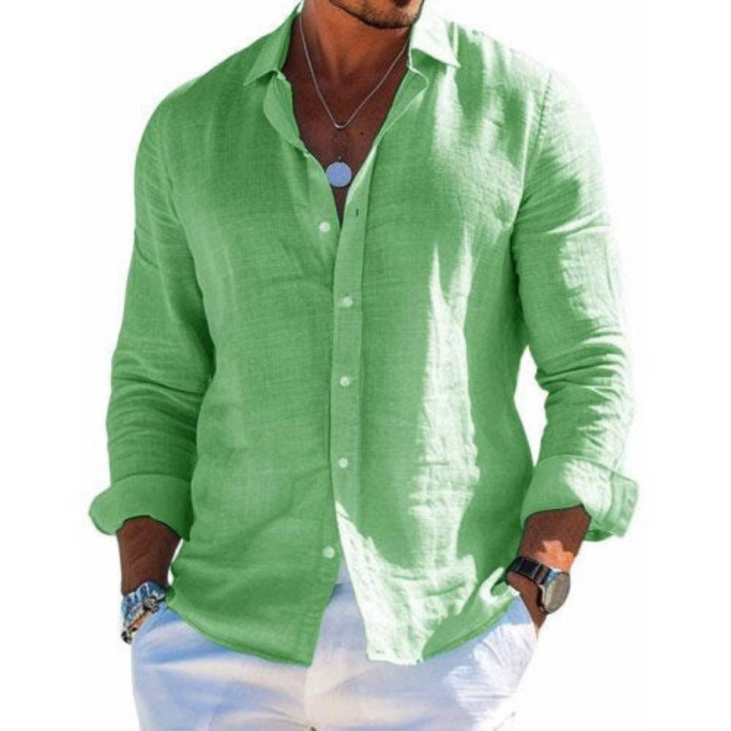 Éloan | Chemise en Lin Élégante