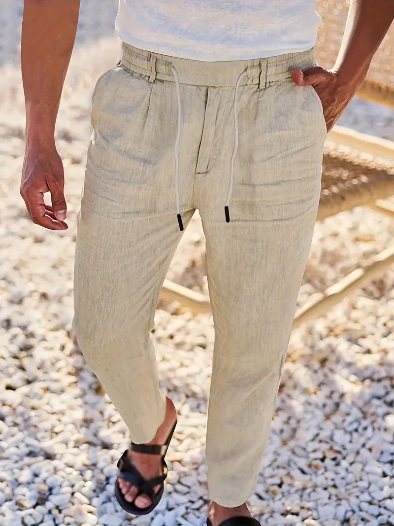 Mervain | Pantalon Décontracté Naturel