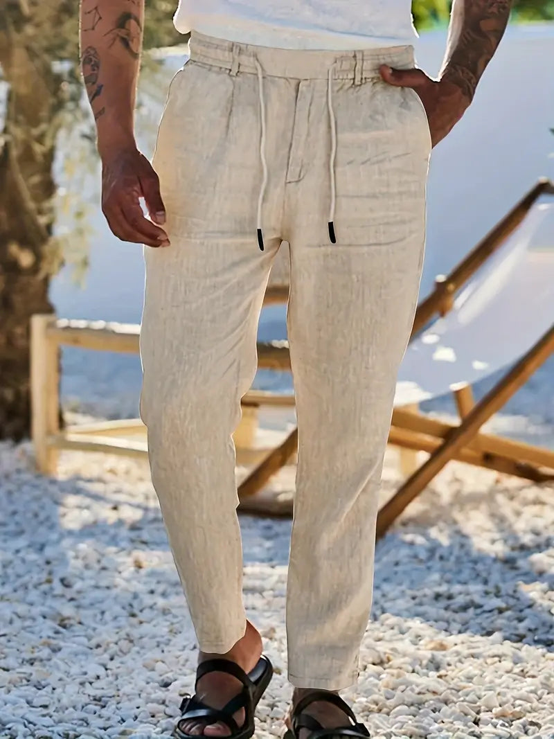 Mervain | Pantalon Décontracté Naturel