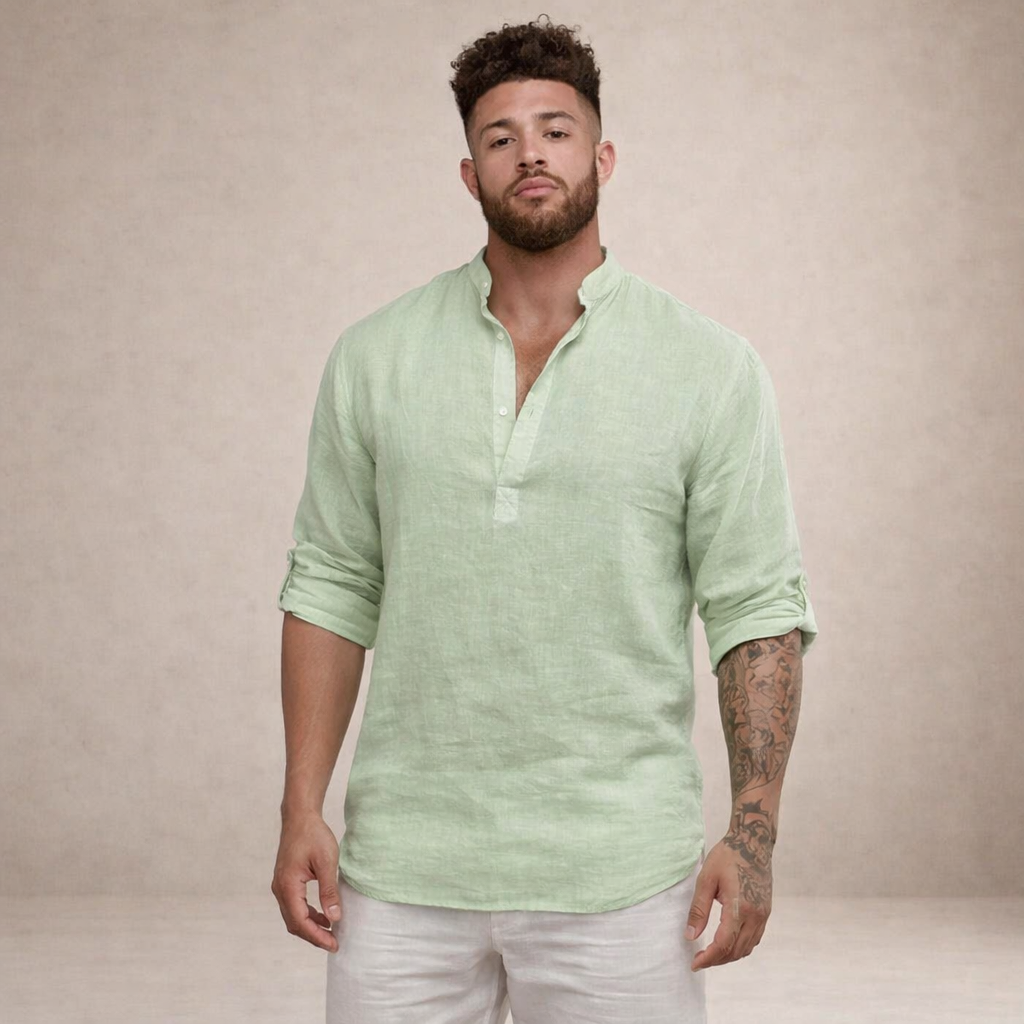 Maël | Chemise en Lin Élégante