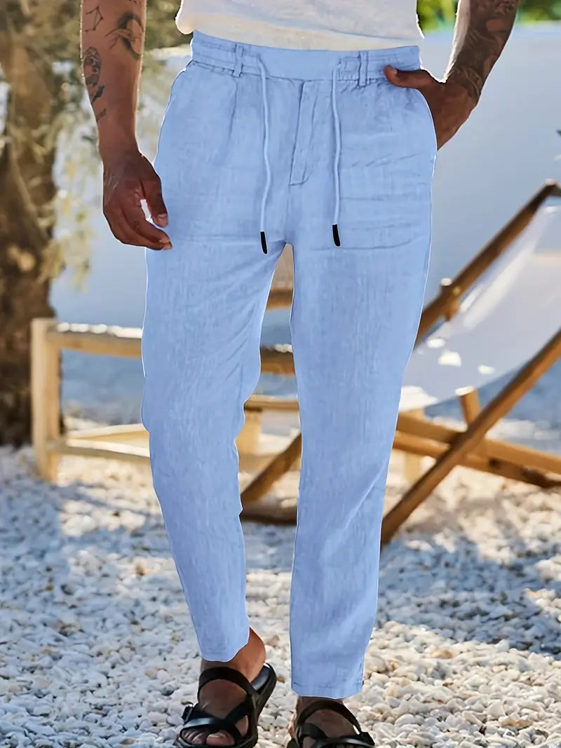 Mervain | Pantalon Décontracté Naturel