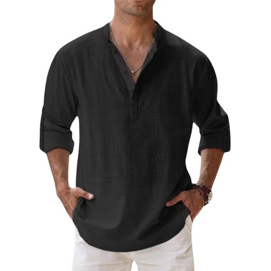 Maëlio | Chemise Col Tunisien Premium