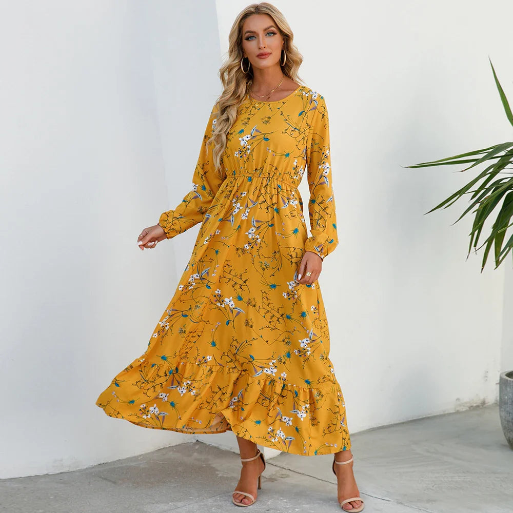 Britt | Robe Maxi d'Été