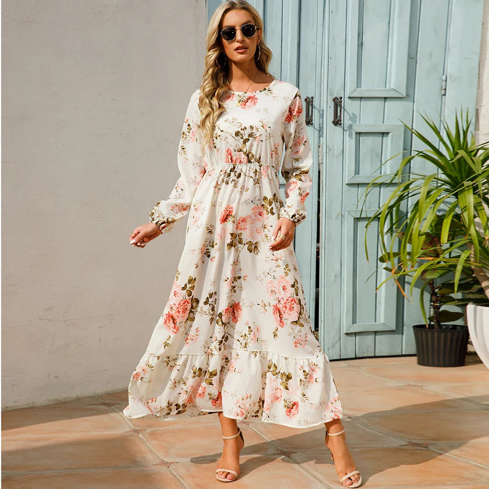 Britt | Robe Maxi d'Été