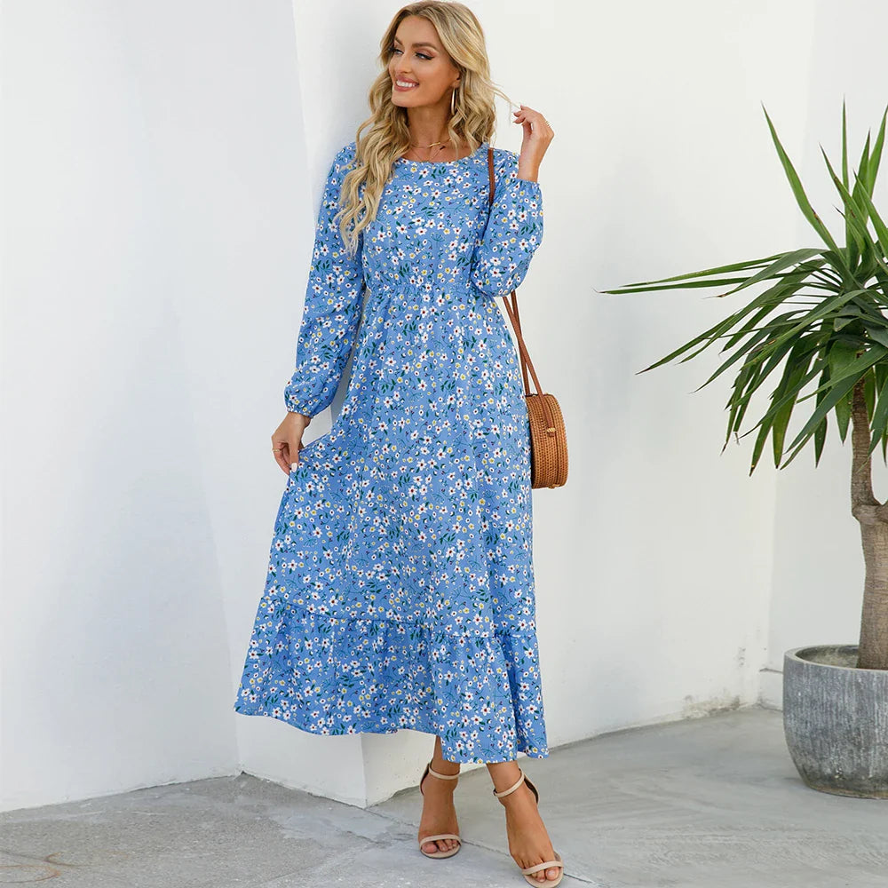 Britt | Robe Maxi d'Été