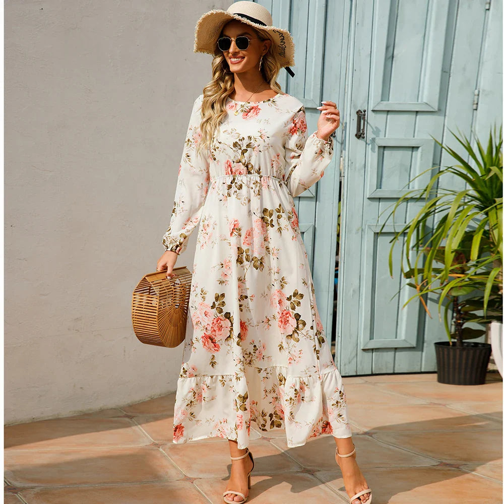 Britt | Robe Maxi d'Été