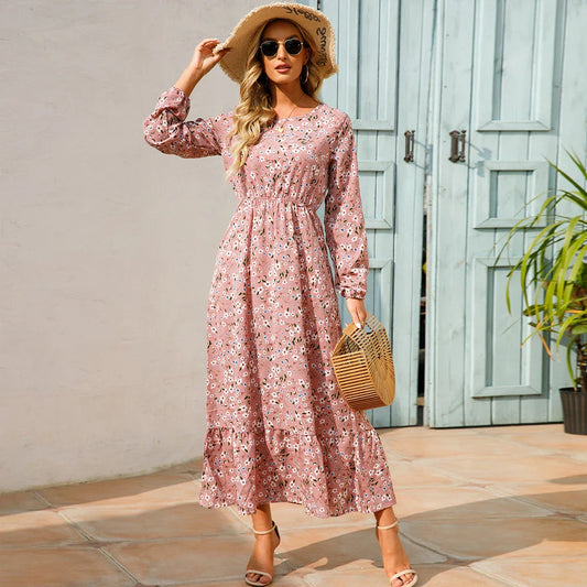 Britt | Robe Maxi d'Été