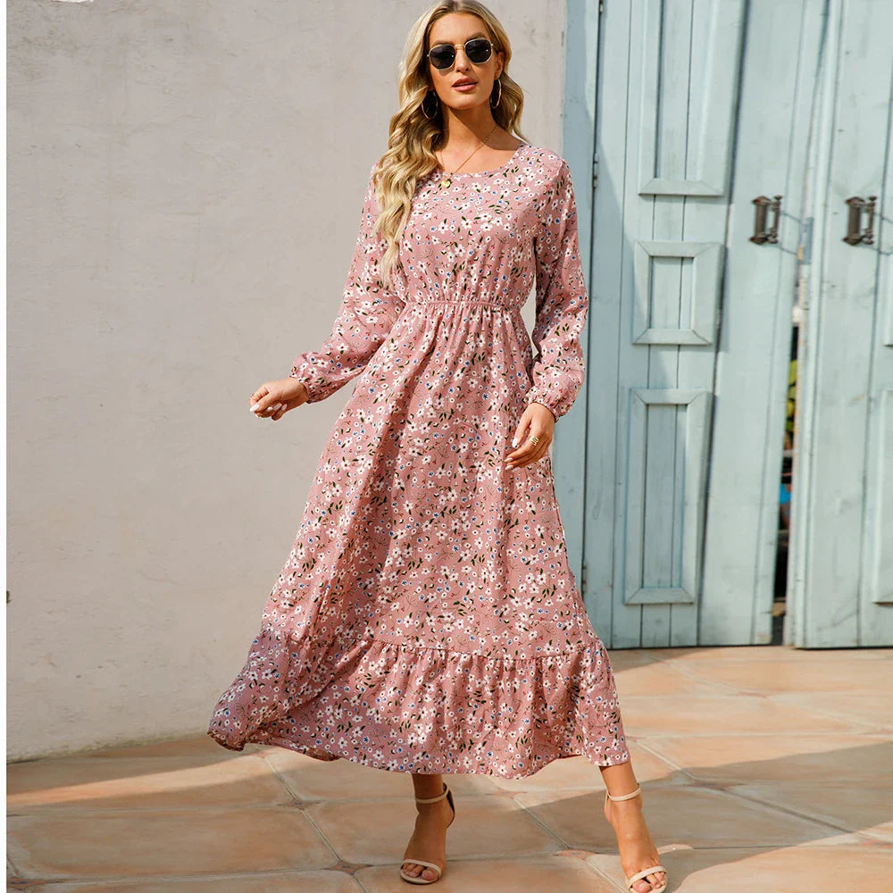 Britt | Robe Maxi d'Été
