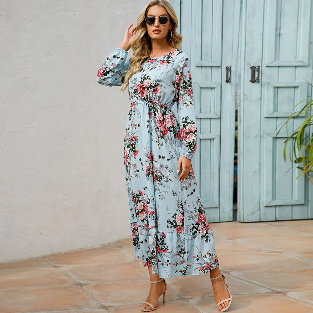 Britt | Robe Maxi d'Été