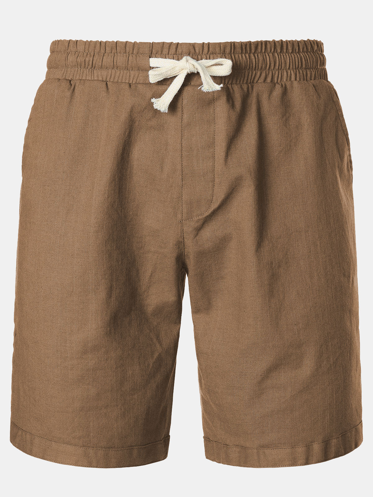 Sélvian | Short Homme en Lin Beige Naturel