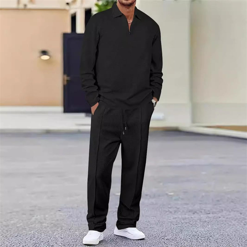 Maëlan | Ensemble Homme Élégant à Col Ouvert