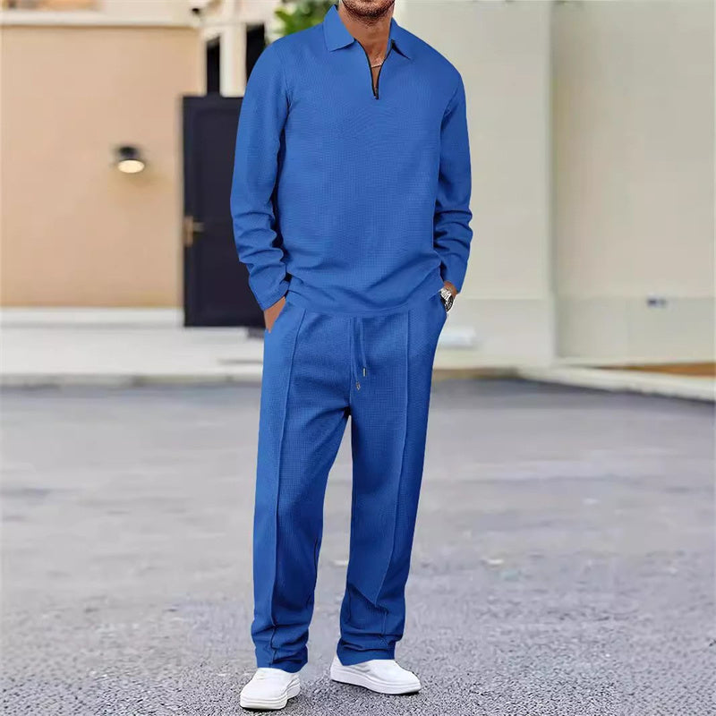 Maëlan | Ensemble Homme Élégant à Col Ouvert