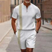 Kaki et blanc