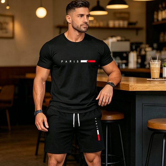 Marceau | Ensemble T-Shirt et Short Parisien