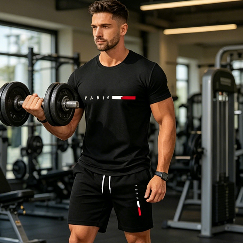 Marceau | Ensemble T-Shirt et Short Parisien