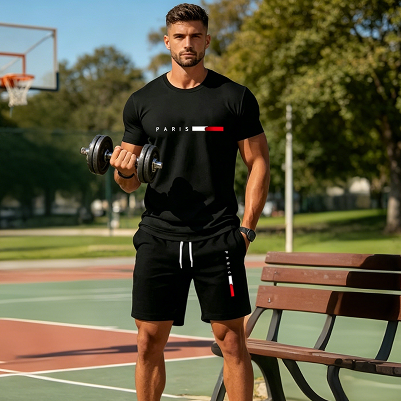 Marceau | Ensemble T-Shirt et Short Parisien